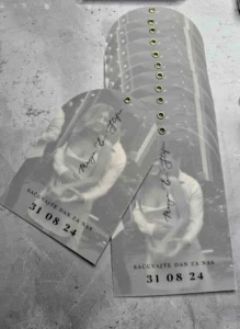 2 Arch Photo Wedding invitation